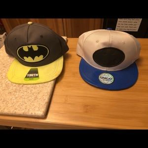 Batman ball caps - qty 2 items
